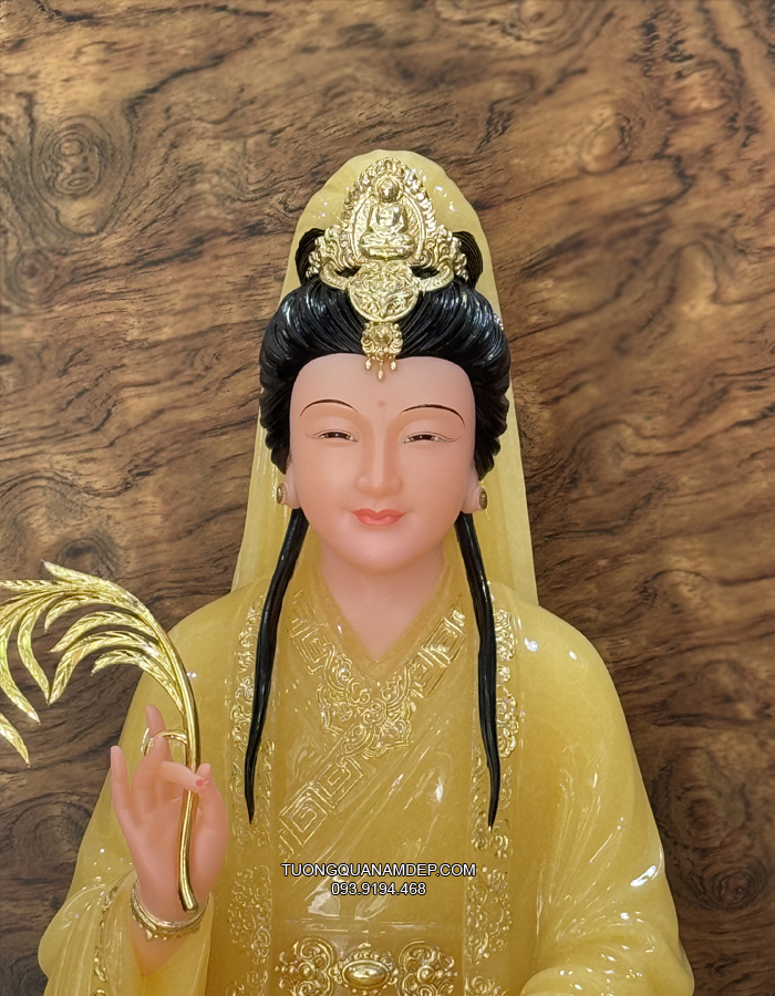 Tượng Quan Âm Thạch Anh đẹp