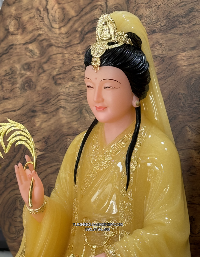 Tượng Quan Âm Thạch Anh đẹp