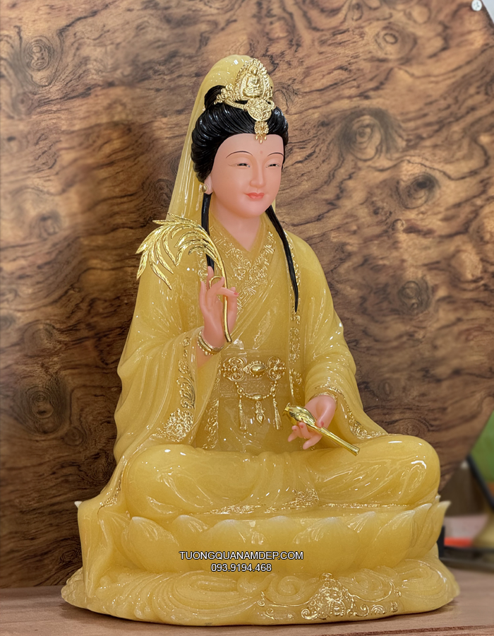Tượng Quan Âm Thạch Anh đẹp