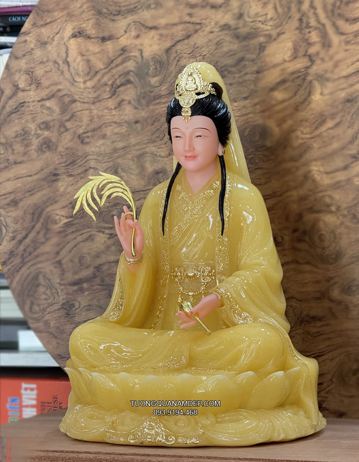Tượng Quan Âm Thạch Anh đẹp