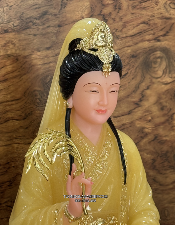 Tượng Quan Âm Thạch Anh đẹp